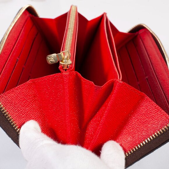 Authentic Louis Vuitton Monogram Poppy Zippy Wallet - Picture 14 of 16